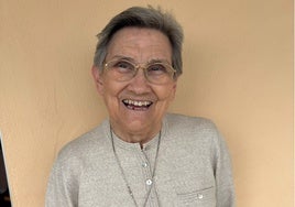 Maribel Sanz, religiosa vallisoletana en Astorga que coincidió con Robert Prevost en Perú.