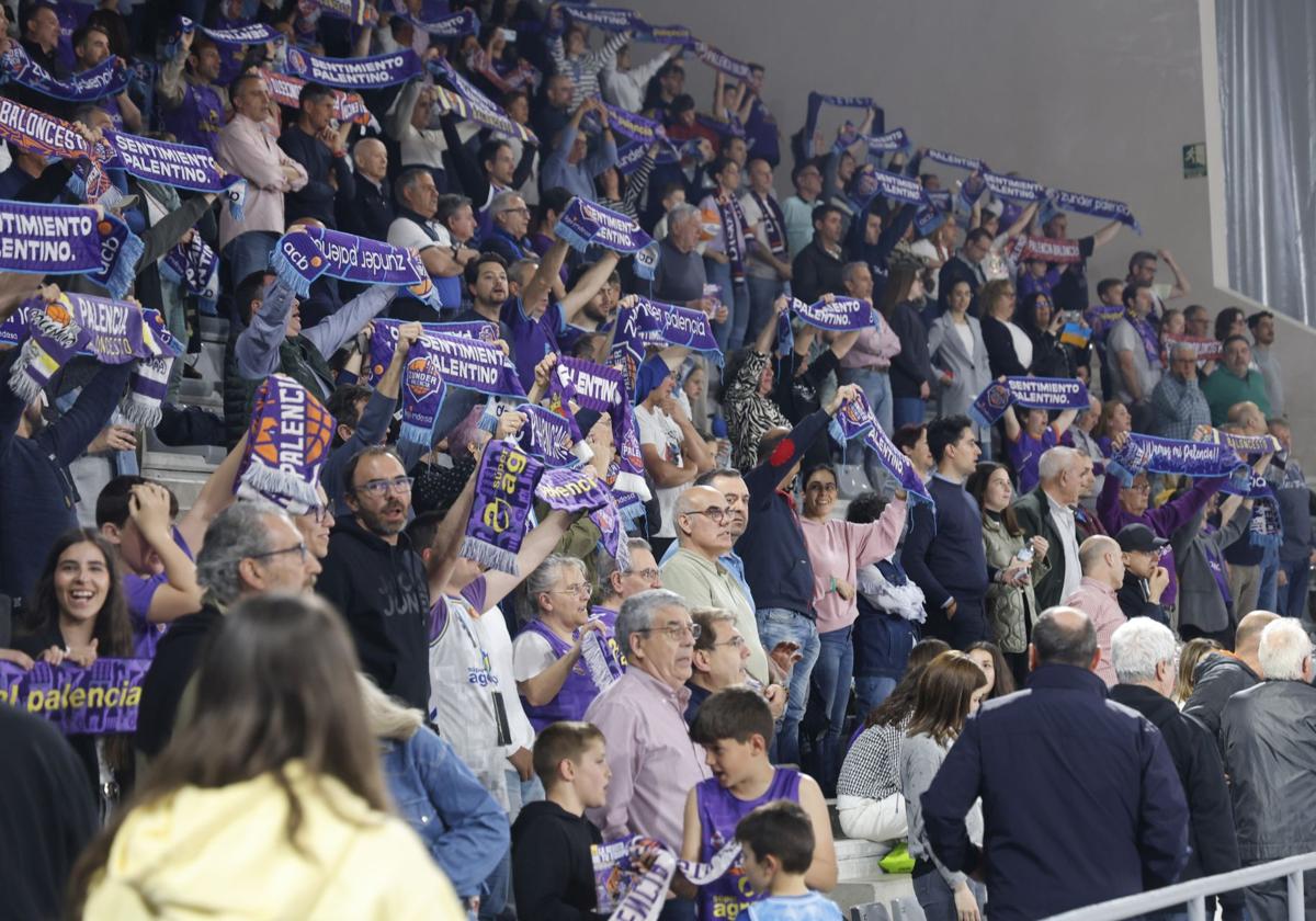 Búscate en las gradas del Súper Agropal Palencia-Betis