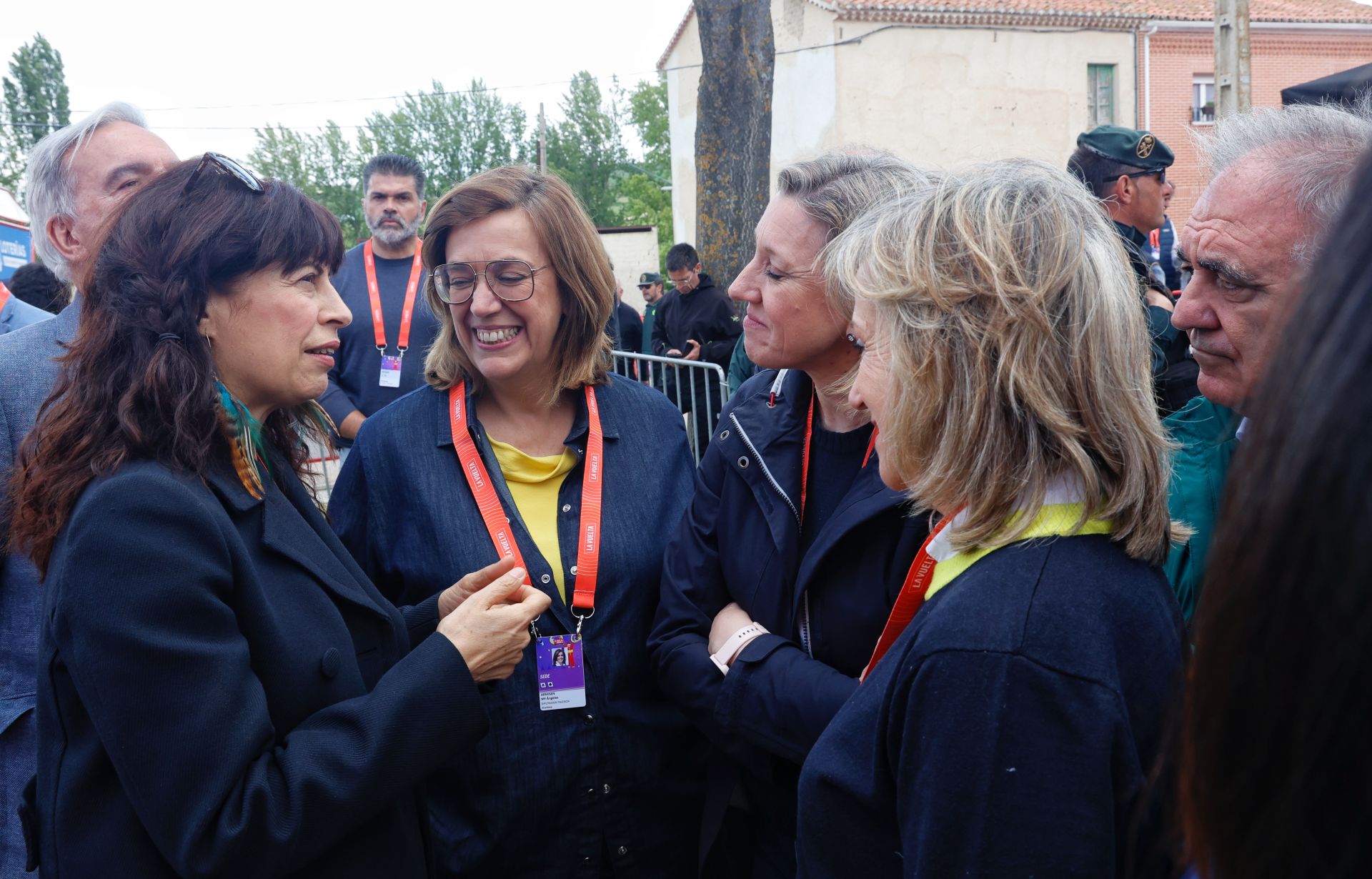 Así ha sido la llegada de La Vuelta Femenina a Baltanás