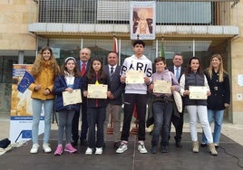 Celebración del Día de Europa en Pedrajas de San Esteban.