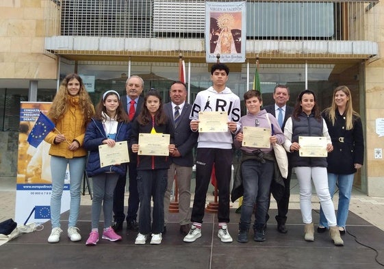 Celebración del Día de Europa en Pedrajas de San Esteban.