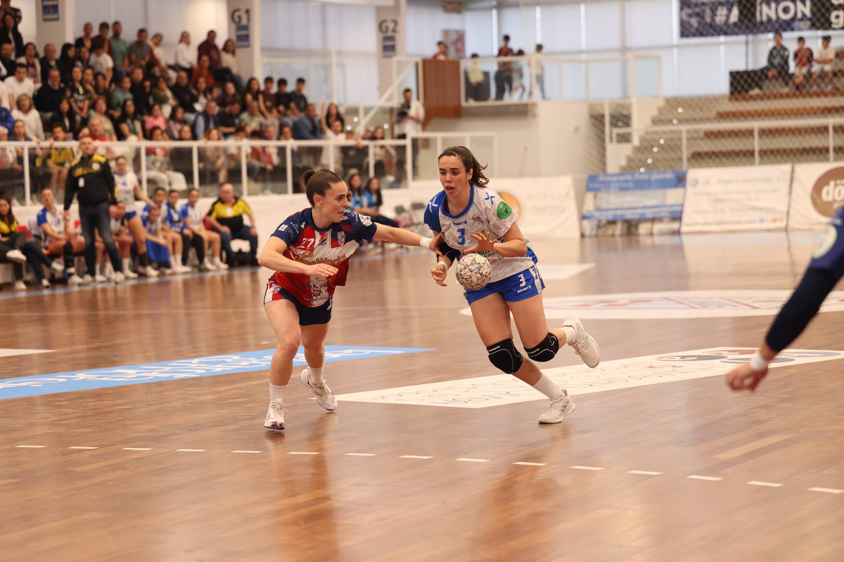 La derrota del Aula ante el Atlético Guardés, en imágenes