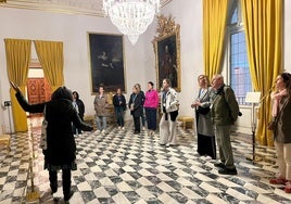 Una guía oficial revela algunos detalles en la visita de los agentes alemanes al Palacio Real de La Granja.
