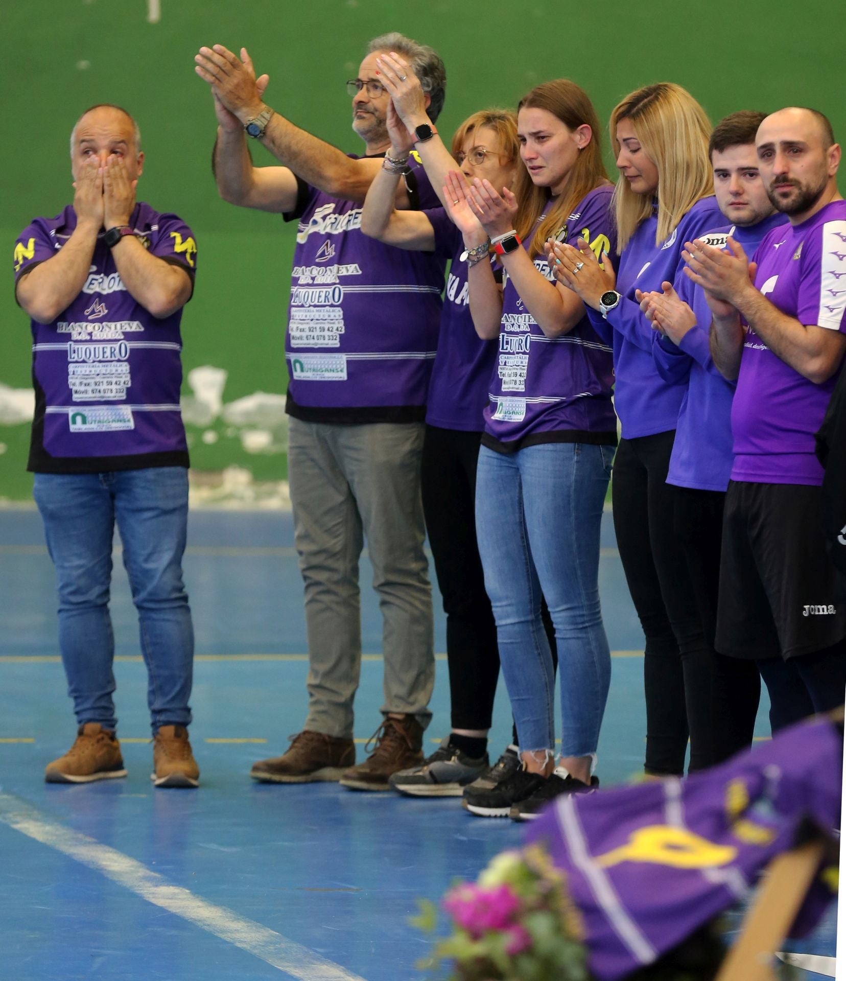 El sentido homenaje a Jonatan Rubio, en imágenes
