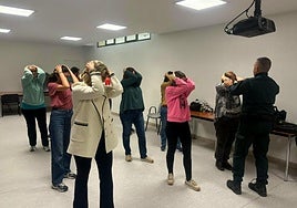 Jornada para formar a profesionales sanitarios ante una posible agresión.