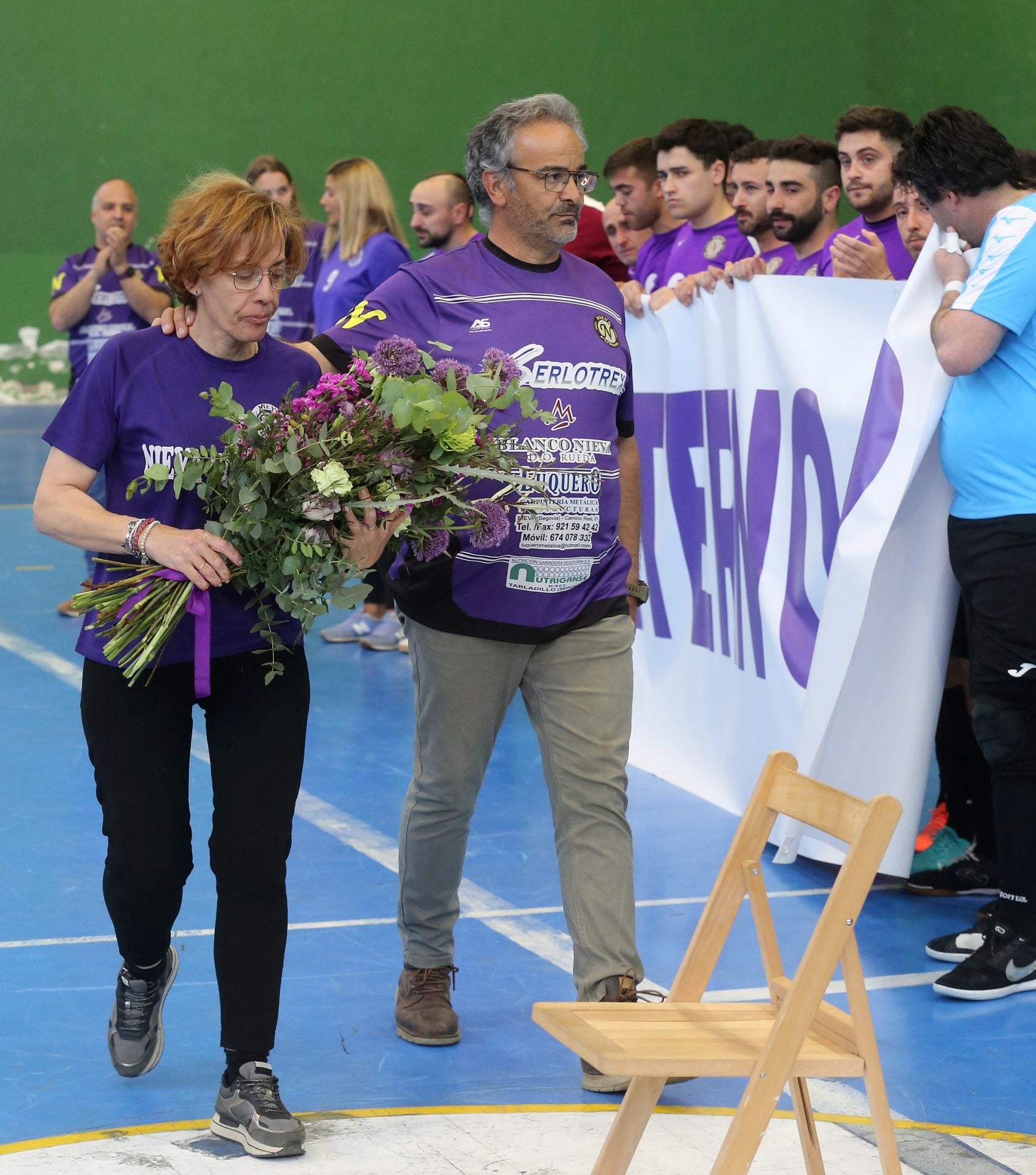 El sentido homenaje a Jonatan Rubio, en imágenes
