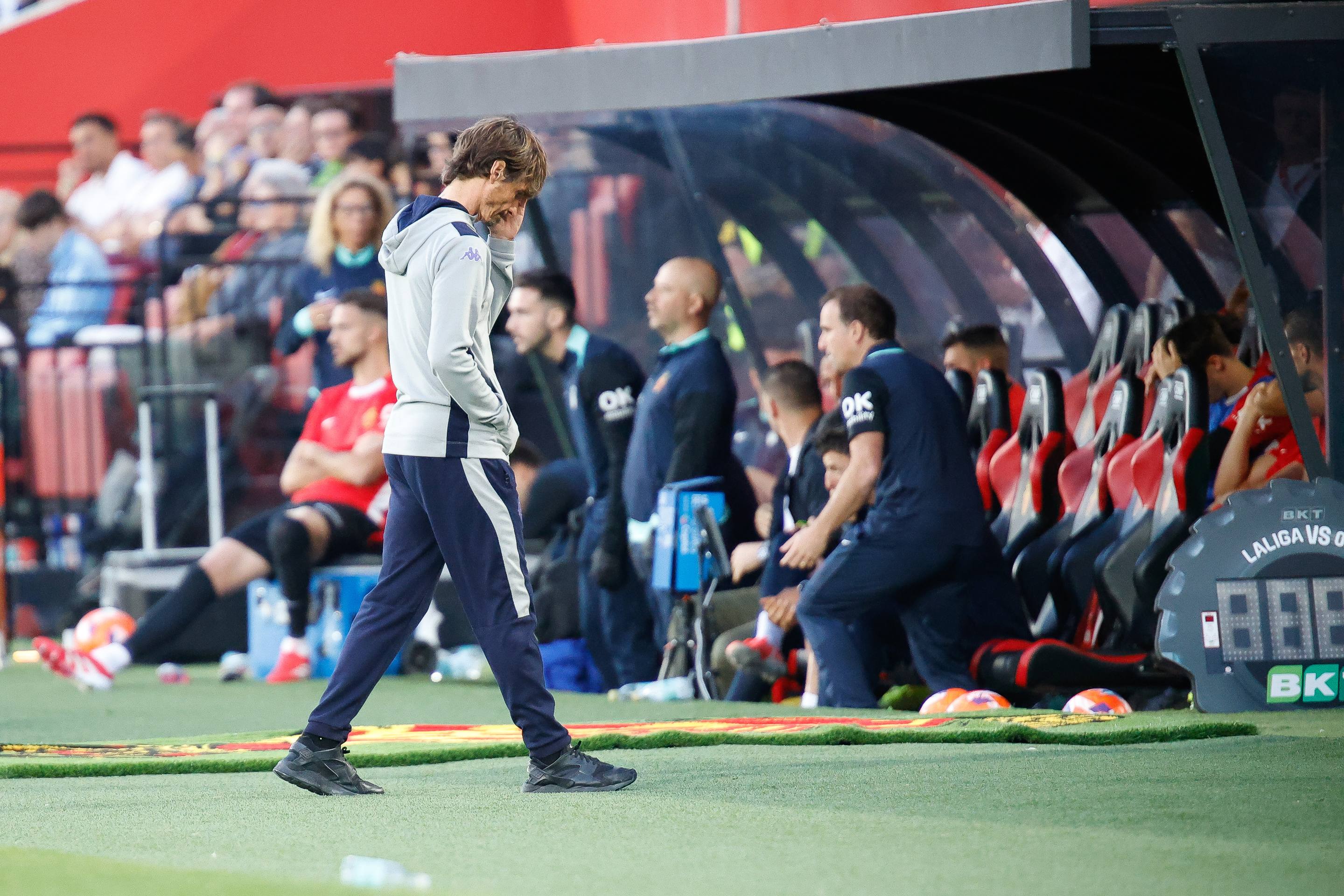 La derrota del Real Valladolid en Mallorca, en imágenes