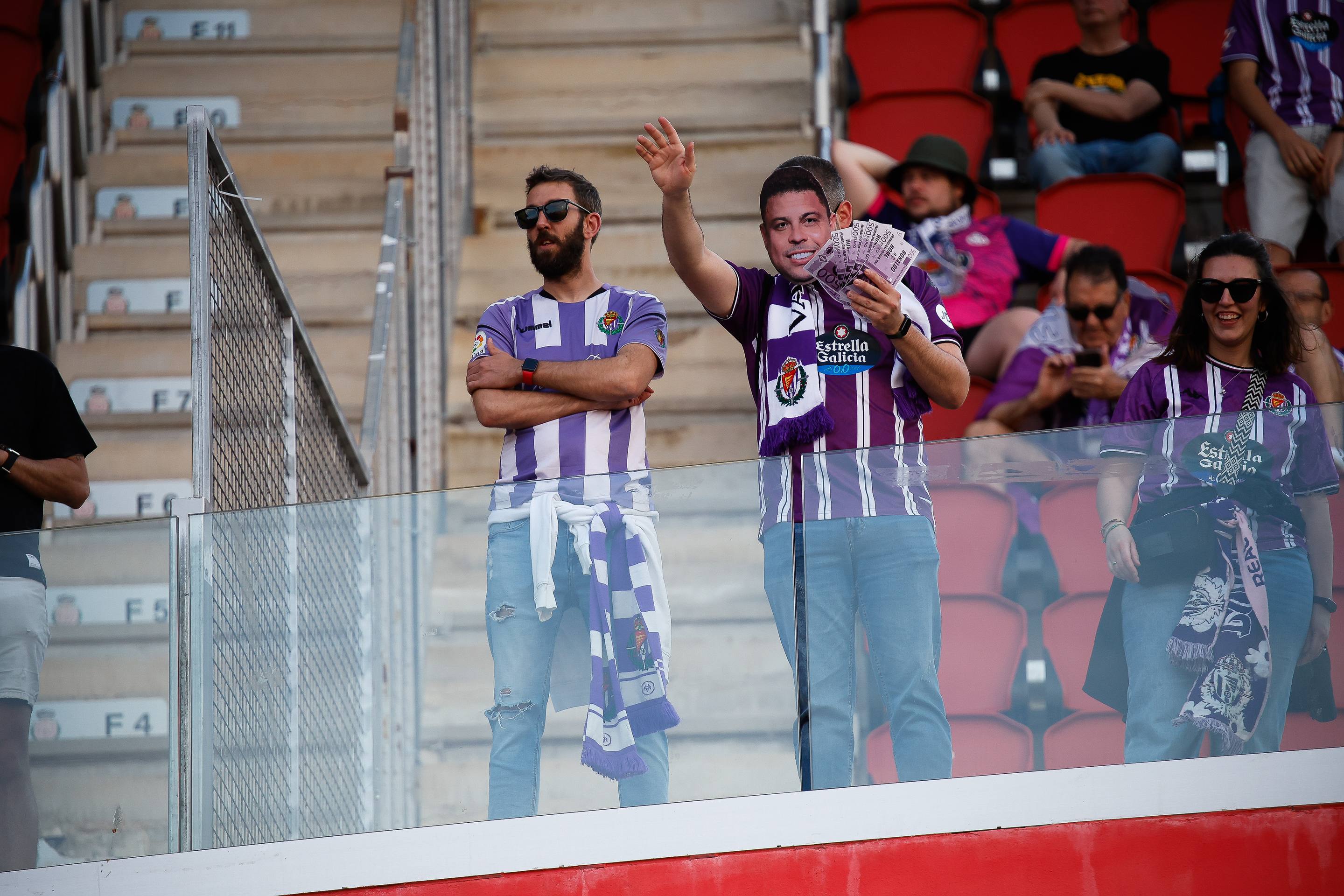 La derrota del Real Valladolid en Mallorca, en imágenes