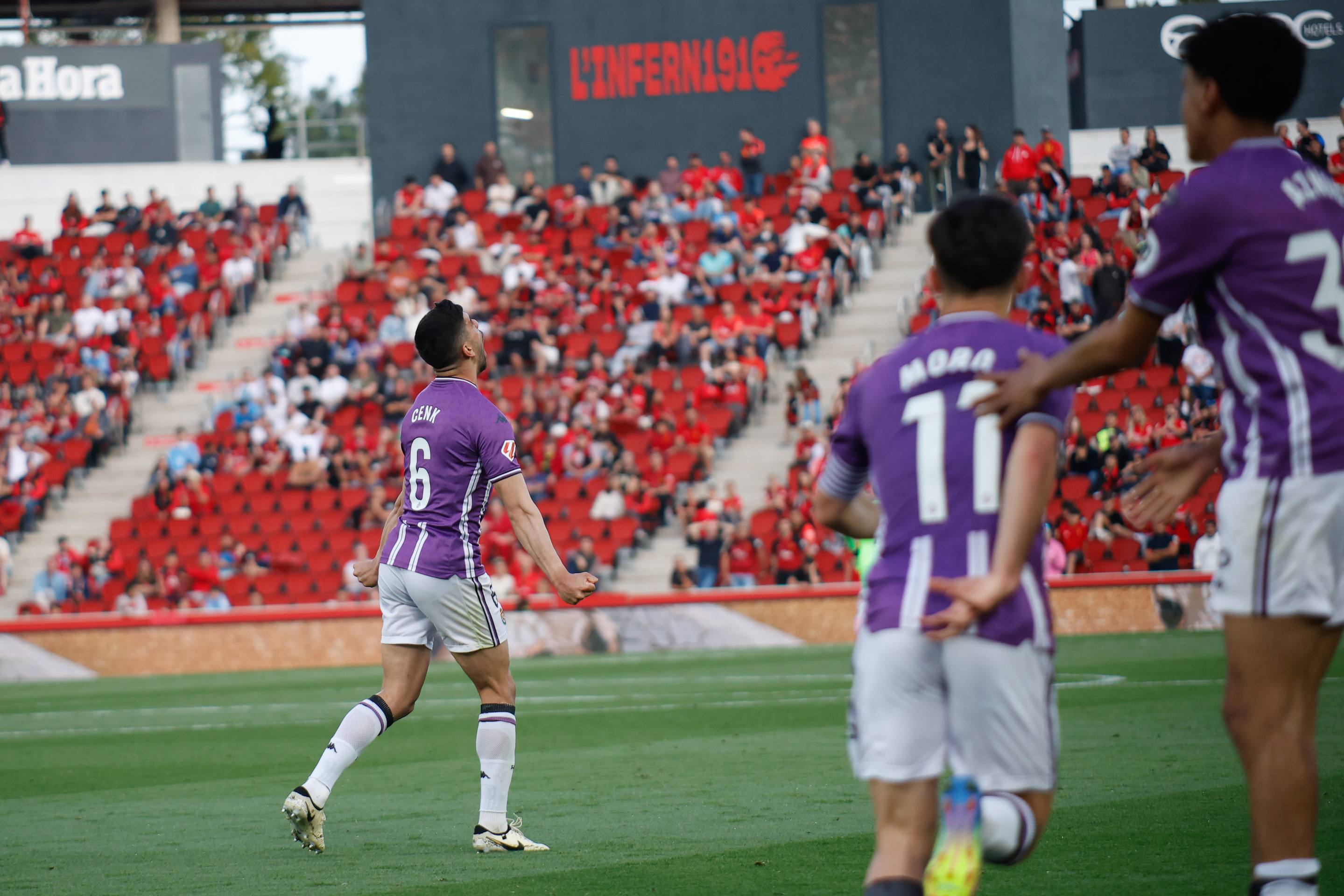 La derrota del Real Valladolid en Mallorca, en imágenes