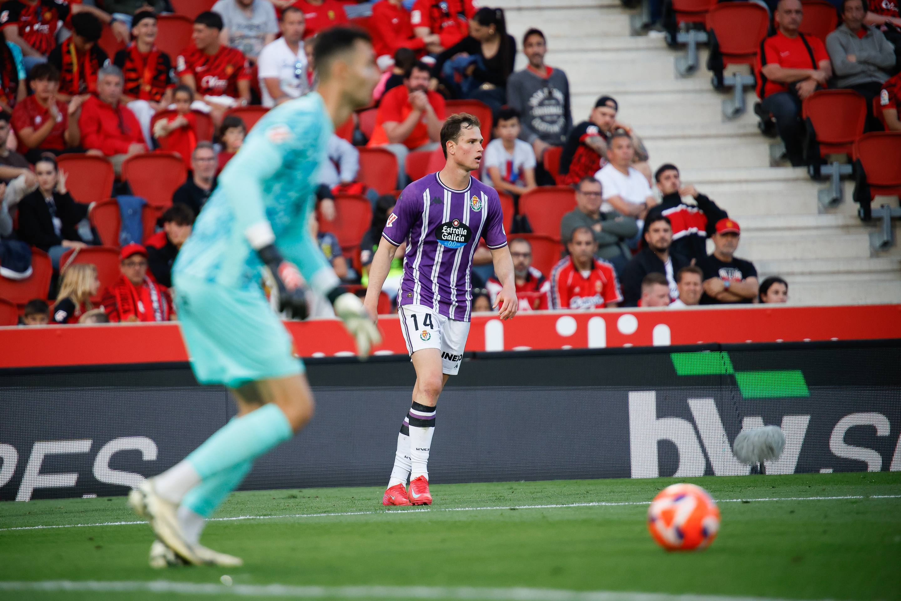 La derrota del Real Valladolid en Mallorca, en imágenes