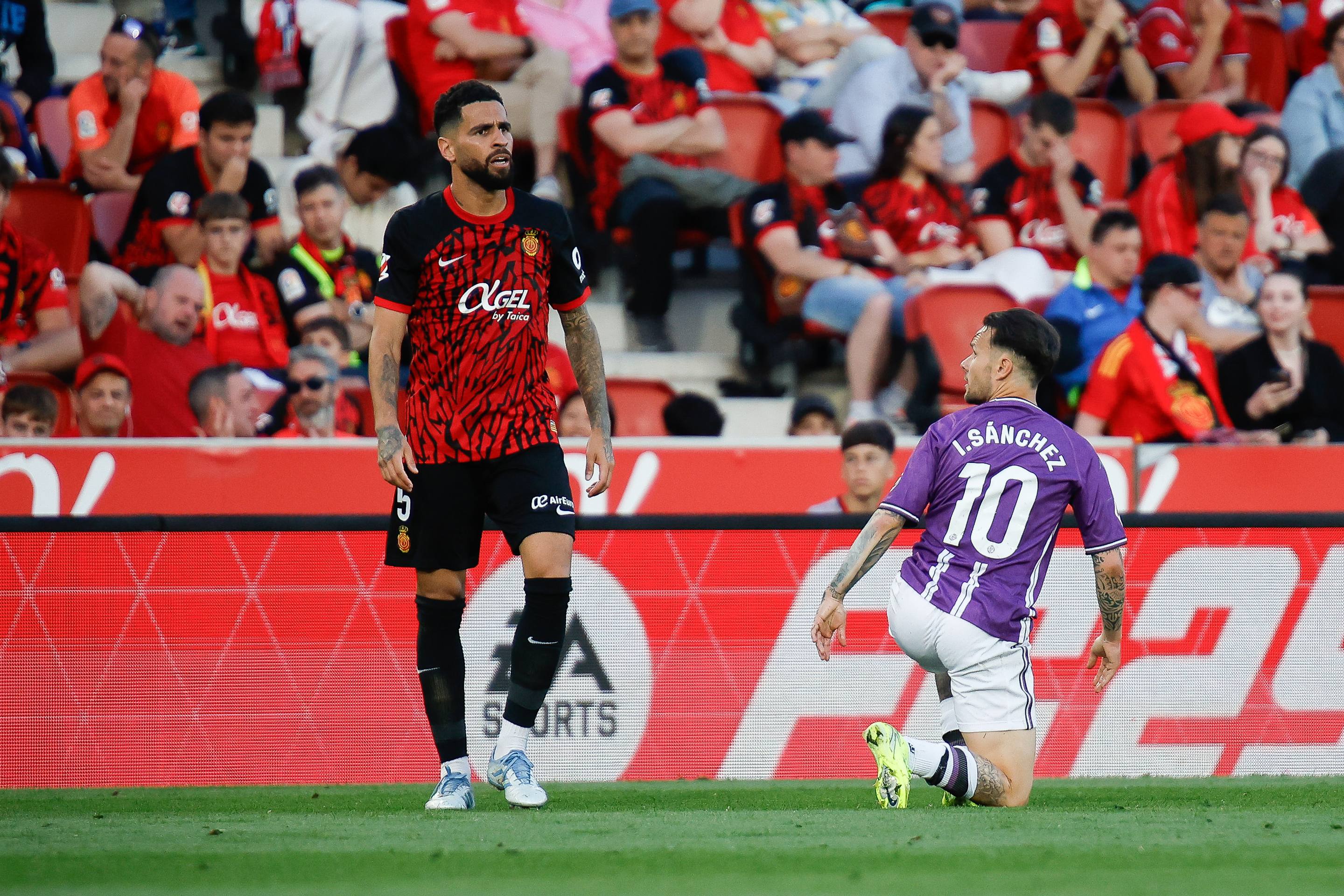 La derrota del Real Valladolid en Mallorca, en imágenes