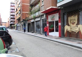 Calle Rizarzuela de Palencia.