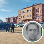 El operativo de la Guardia Civil y Policía y, en detalle, una imagen del desaparecido.