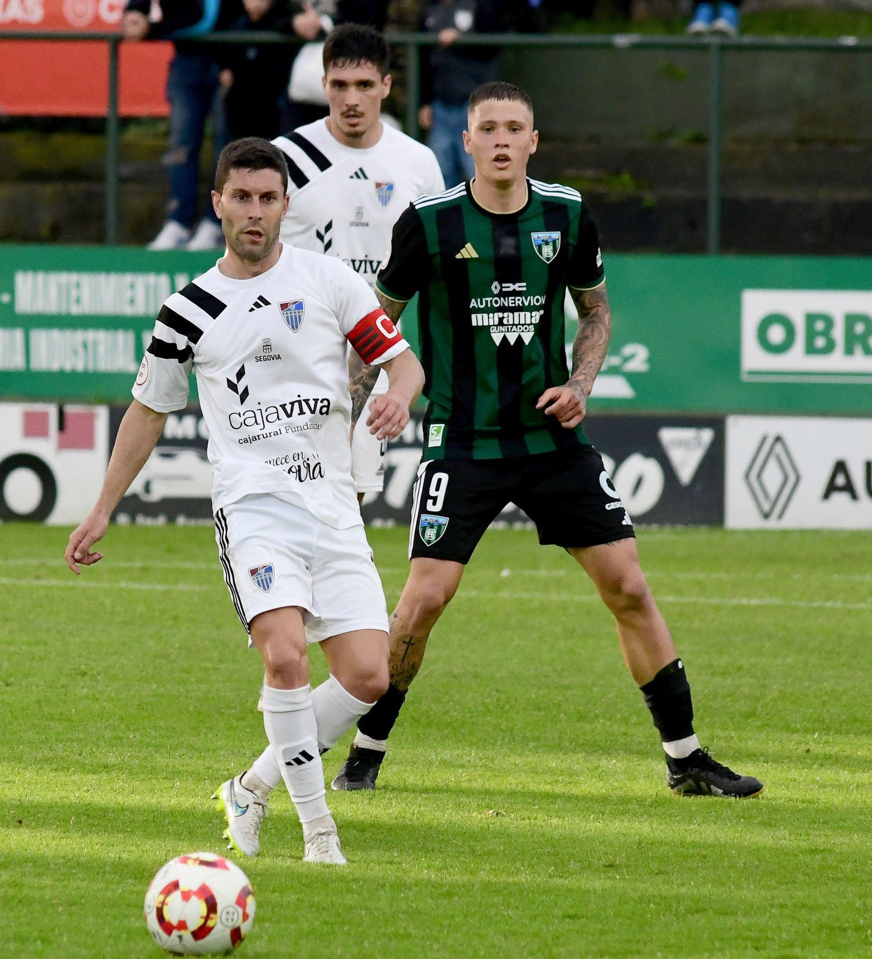 Fotos del partido entre el Sestao y la Segoviana