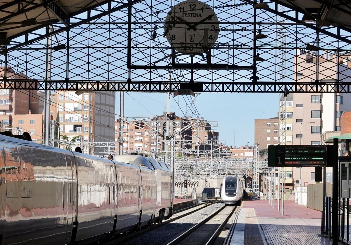 Imagen de archivo de la estación de tren Valladolid-Campo Grande.