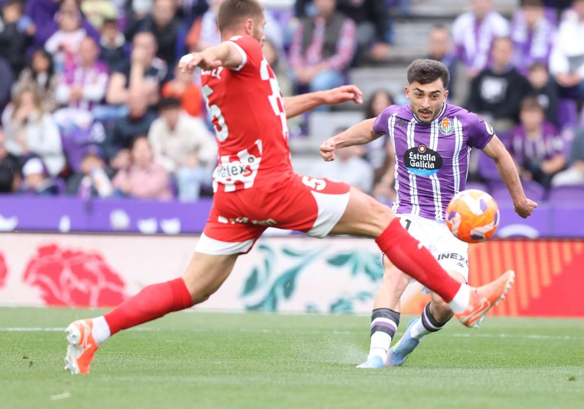 El Girona hace lo mínimo para llevarse los puntos de Zorrilla