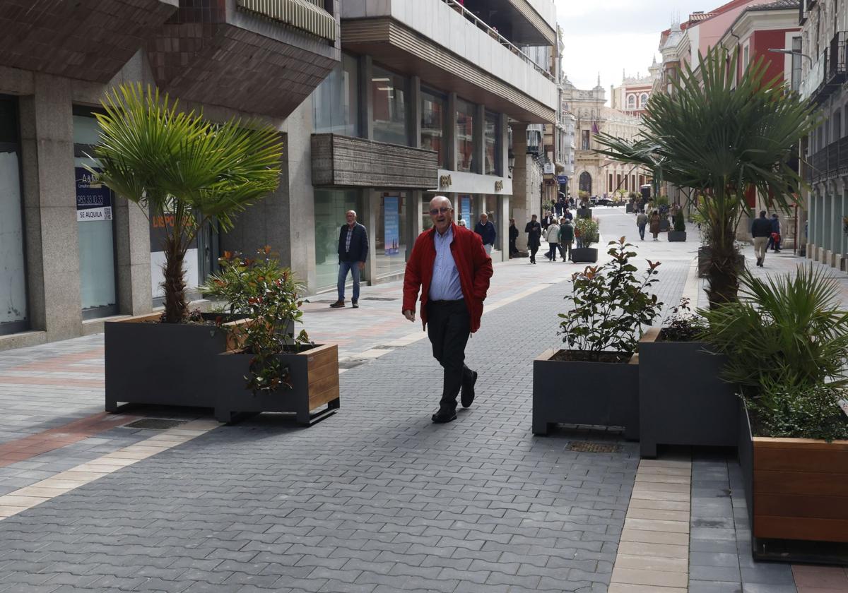 Vox denuncia que las jardineras de Don Sancho impiden pasar a los servicios de emergencias