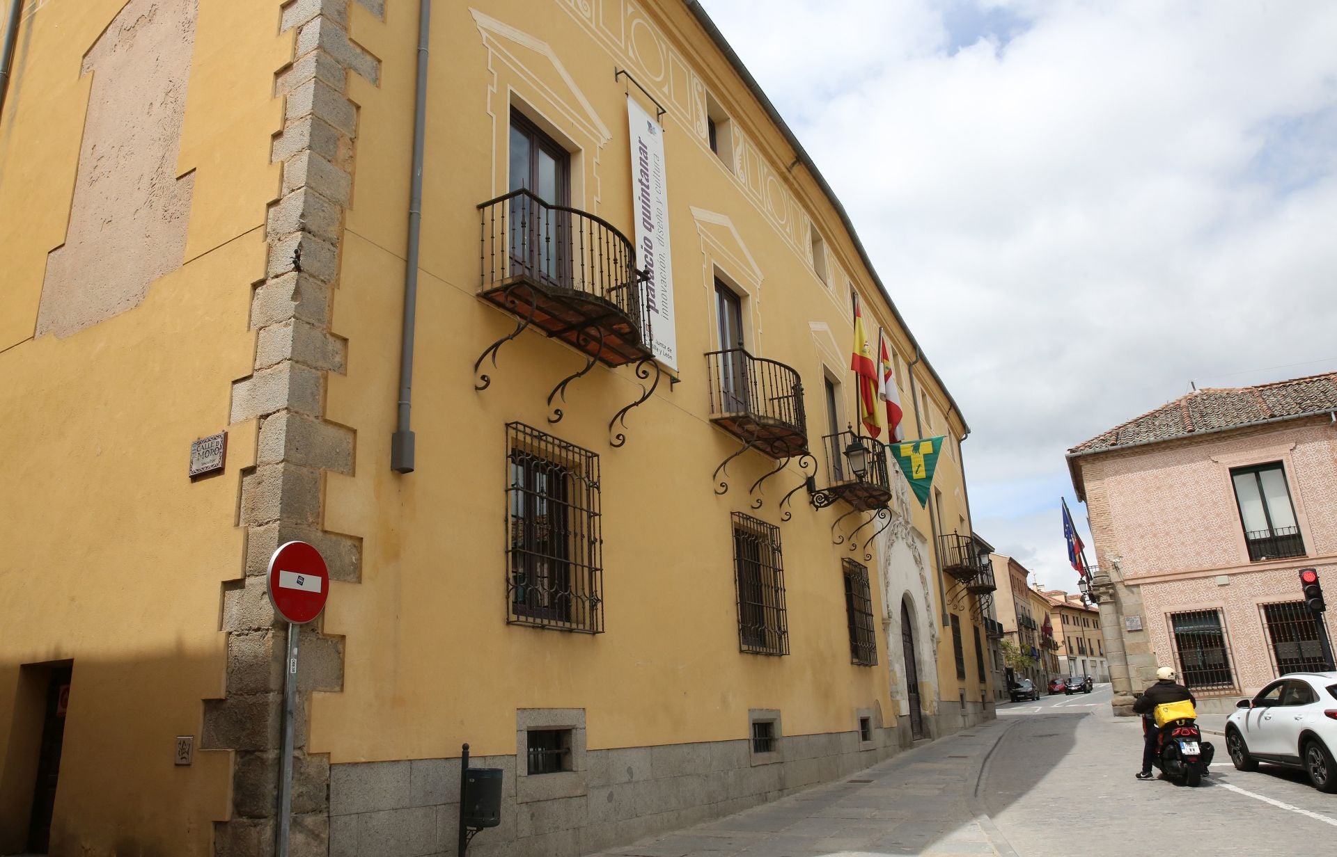 Palacio Quintanar, en la calle San Agustín de Segovia.