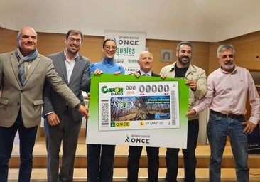El Roblón de Estalaya muestra su grandeza en el cupón de la ONCE