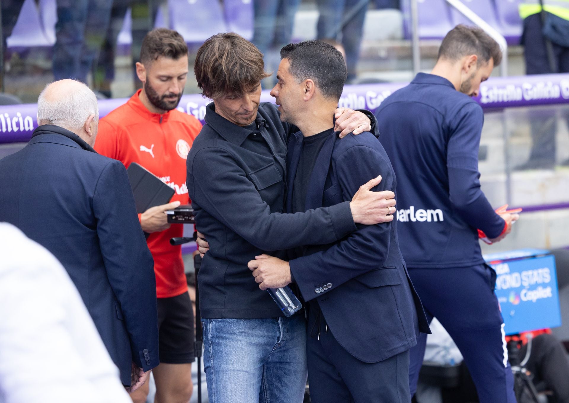La derrota del Real Valladolid ante el Girona, en imágenes
