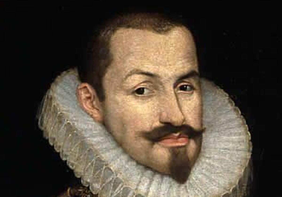 Retrato de Francisco de Sandoval y Rojas, Duque de Lerma (nacido en Tordesillas, 1553, y fallecido en Valladolid 1625).