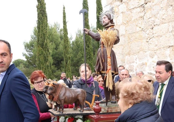 Procesión de San Isidro en Valladolid.