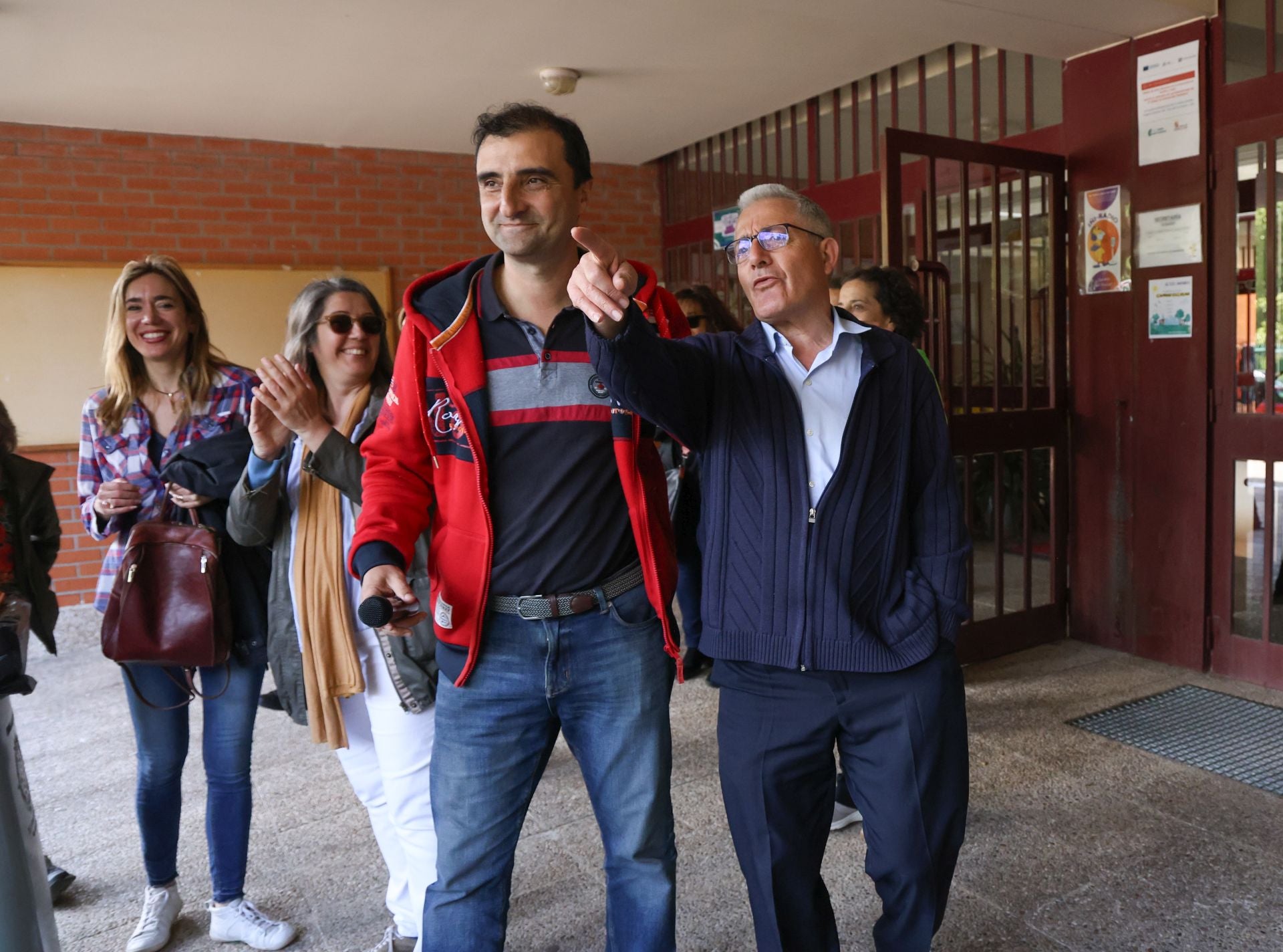 Las imágenes del homenaje al conserje José Luis Cuadrado en Valladolid