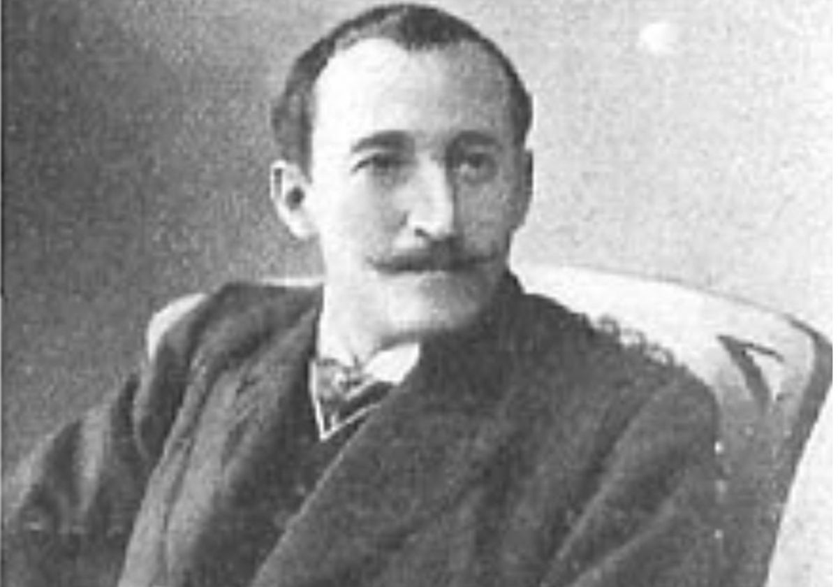 Mariano Martín Fernández en una fotografía de 1907.