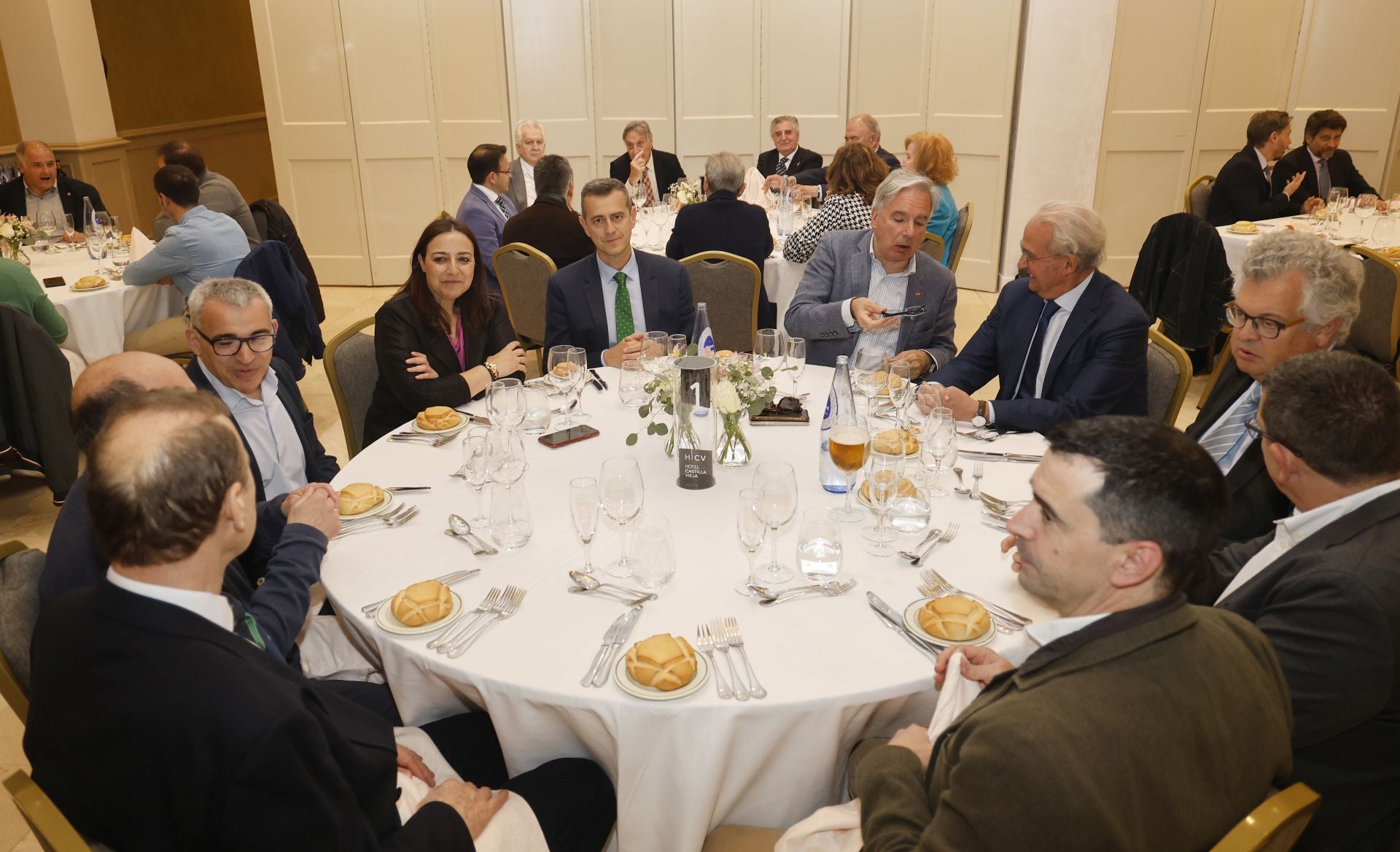 Comida de despedida al jefe de la Comandancia en Palencia