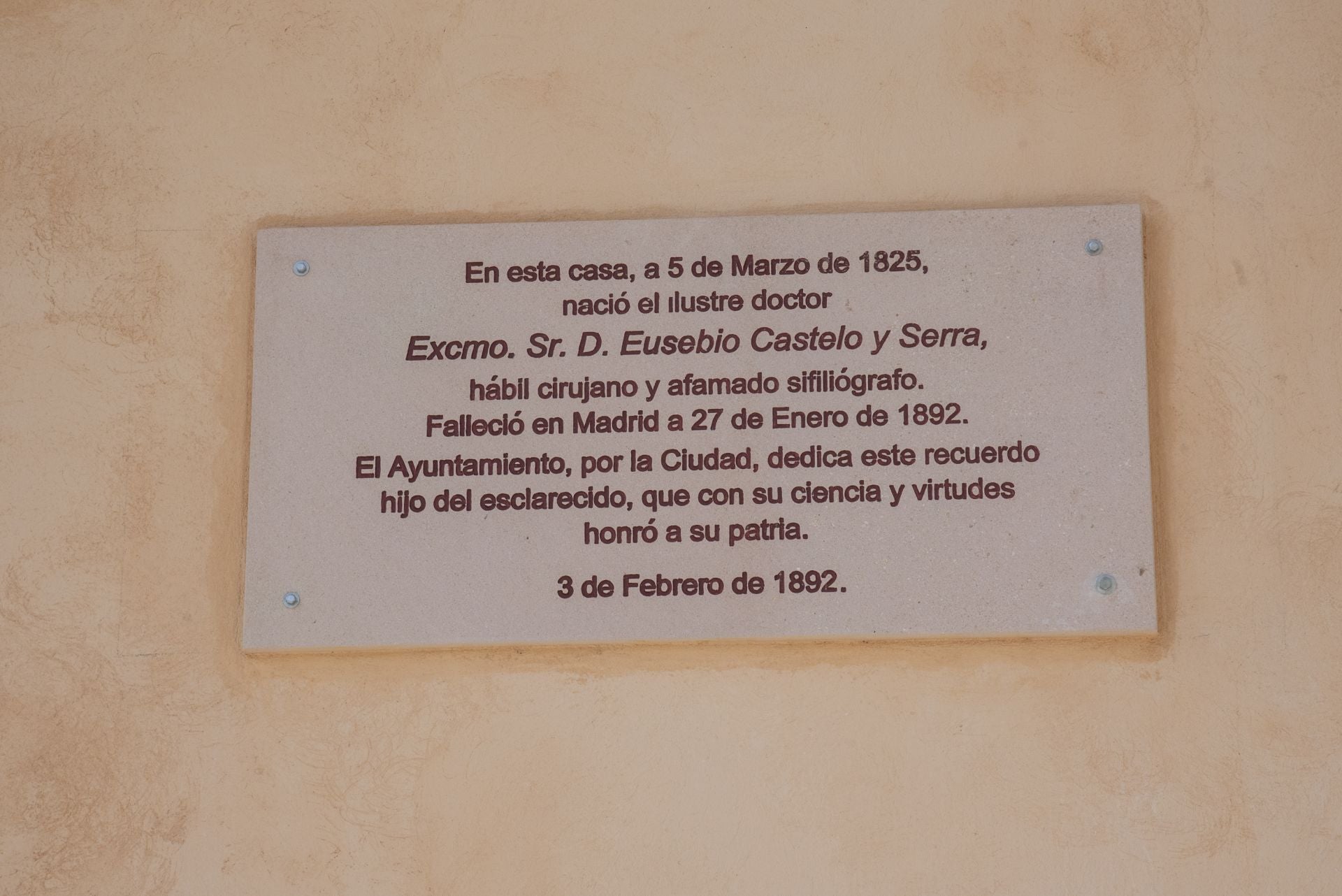 Itinerario gráfico por las placas conmemorativas de Segovia