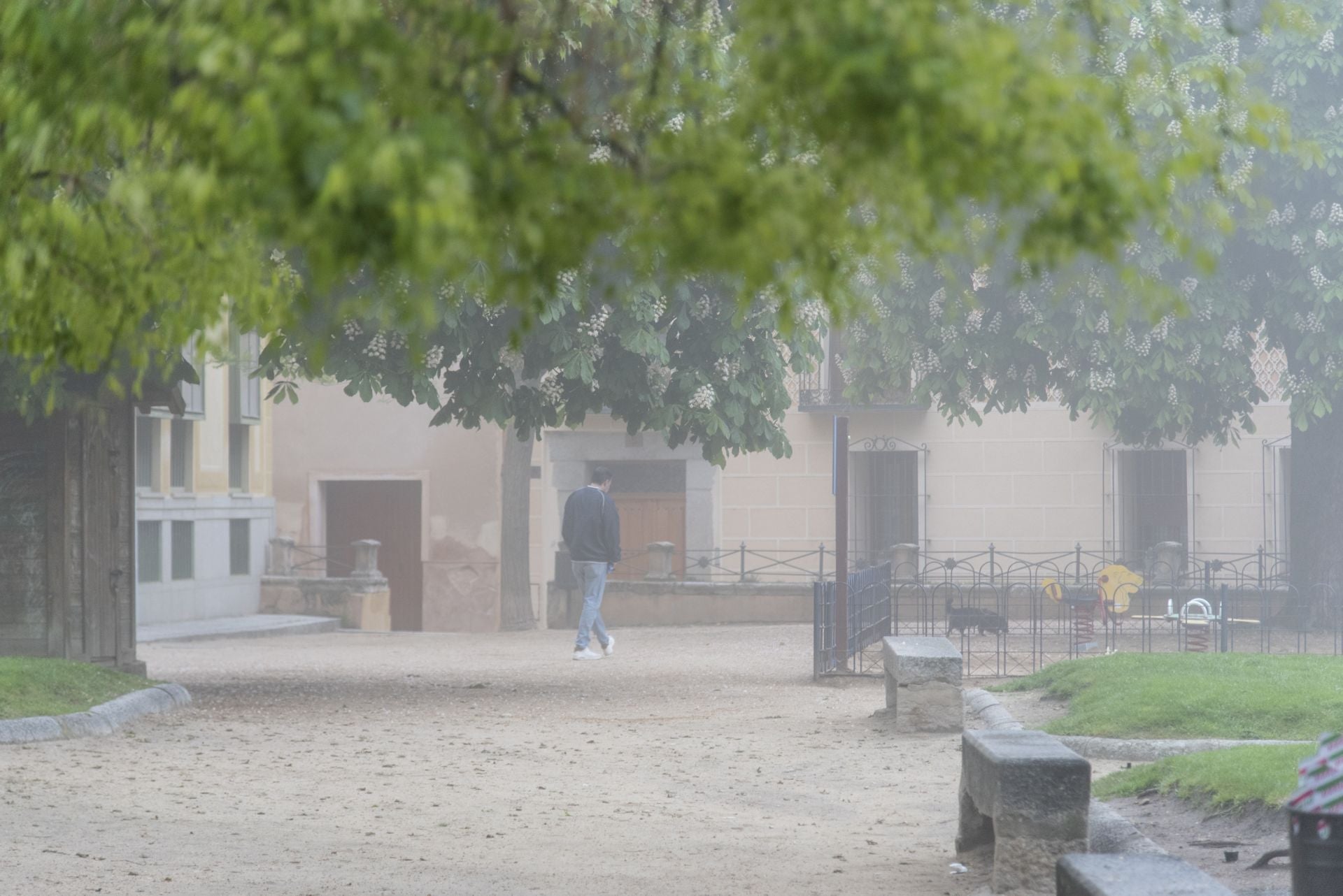 Fotos: Segovia amanece envuelta en niebla