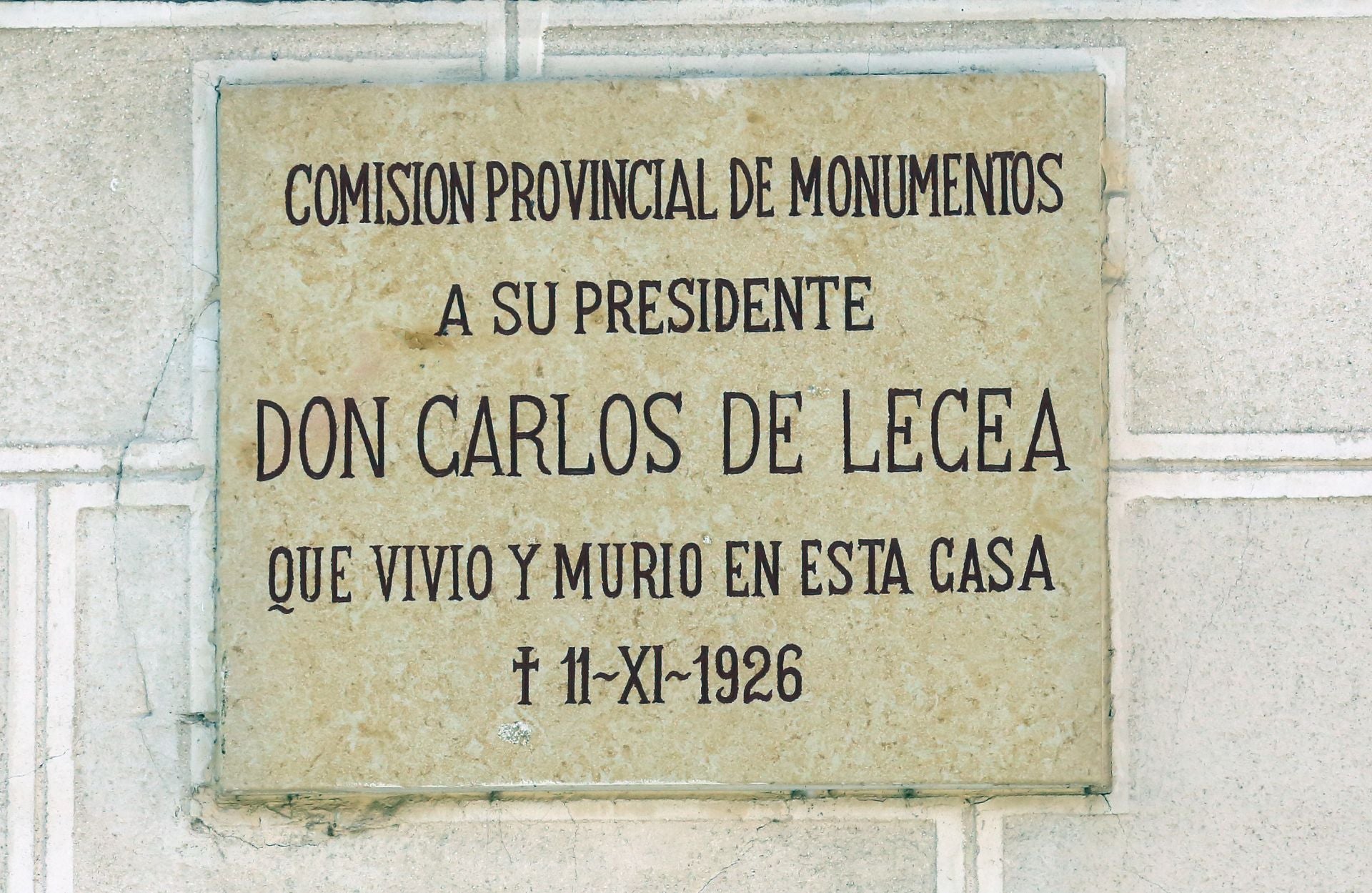 Itinerario gráfico por las placas conmemorativas de Segovia