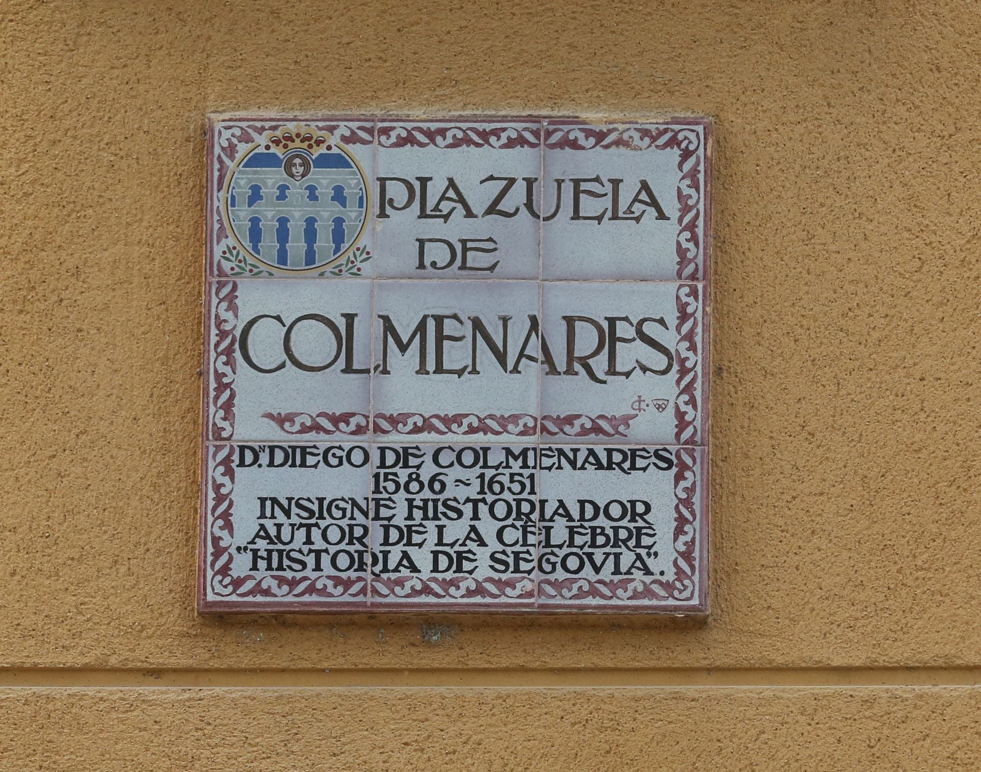 Itinerario gráfico por las placas conmemorativas de Segovia