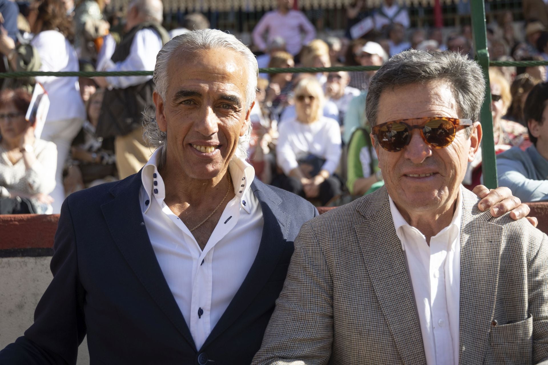 David Luguillano y Cristóbal Roldán