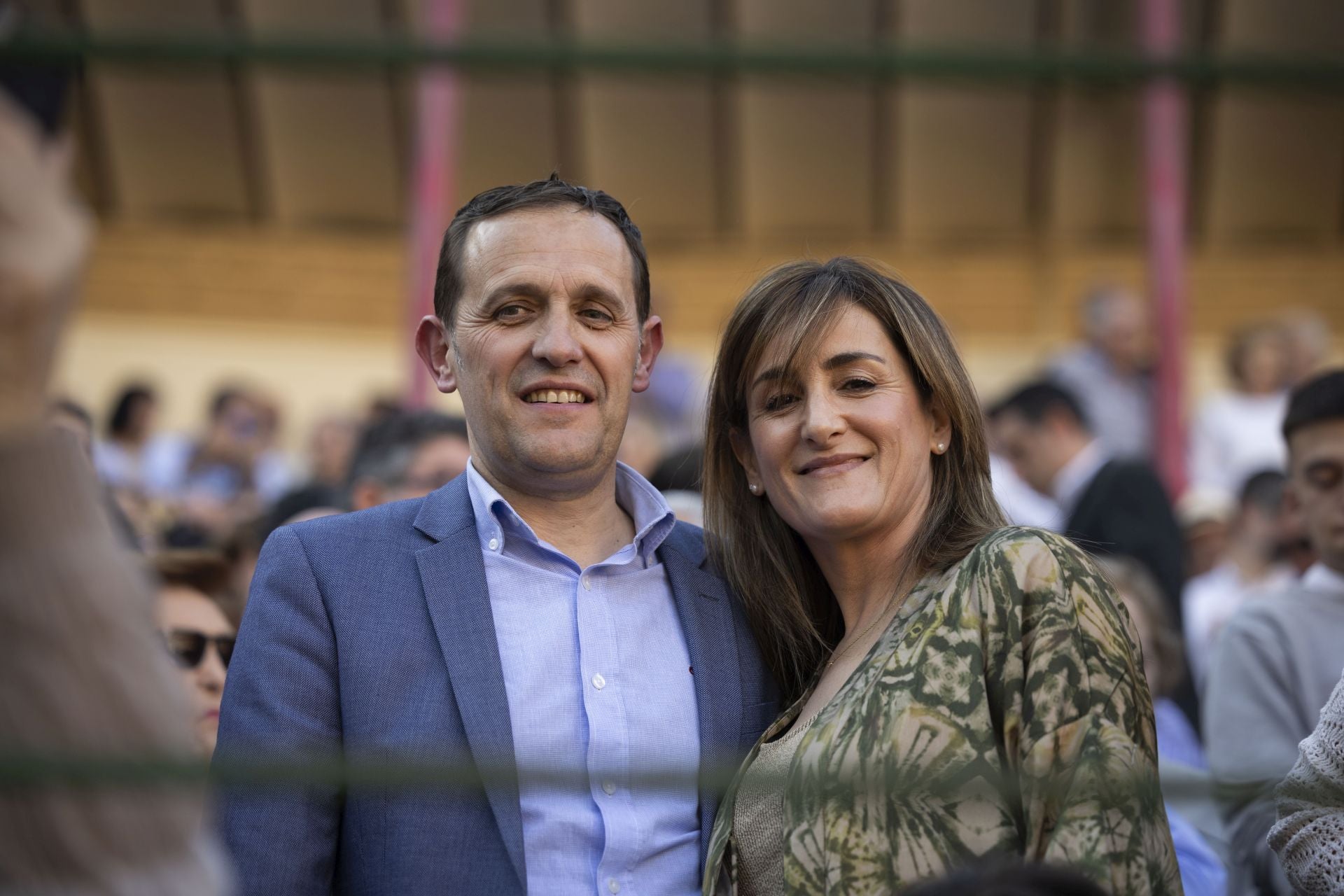 El presidente de la Diputación, Conrado Íscar, y su mujer, Inmaculada Rollán