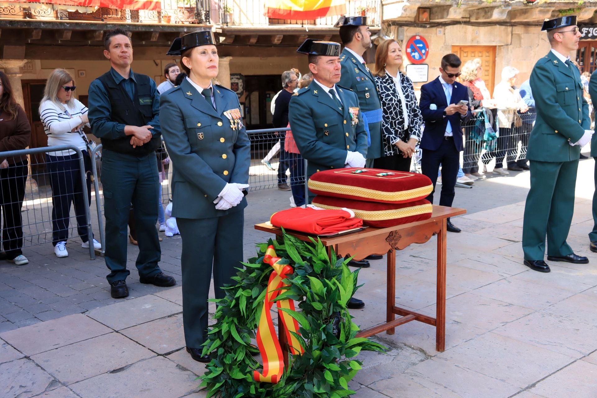 Actos de aniversario de la Guardia Civil en Sepúlveda