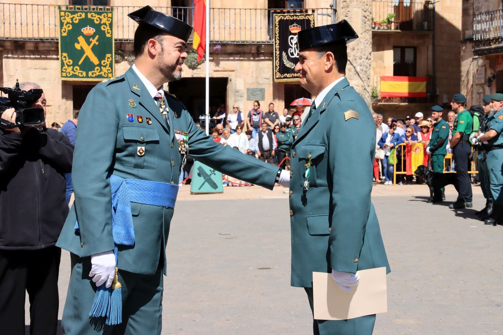 Actos de aniversario de la Guardia Civil en Sepúlveda