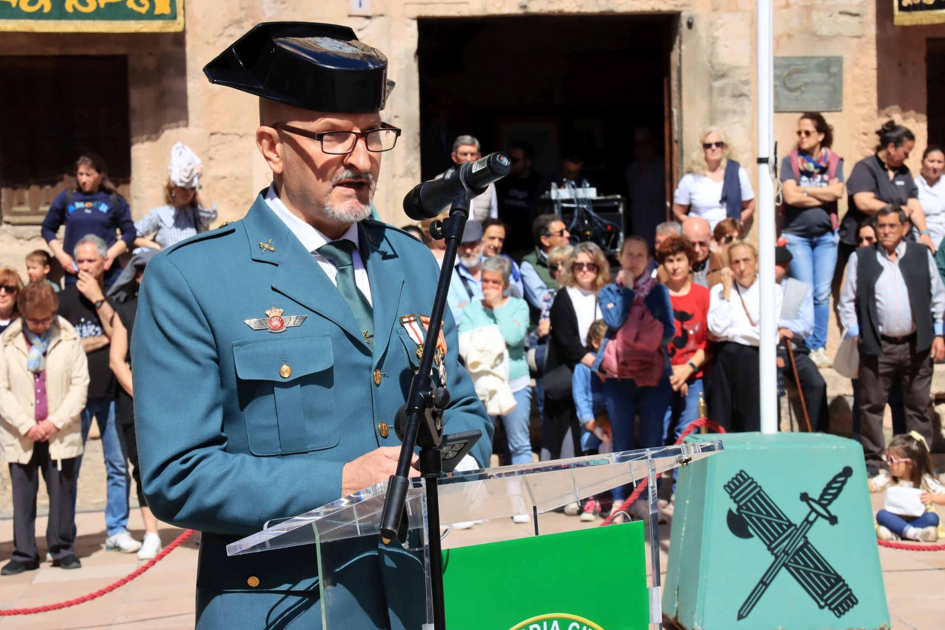Actos de aniversario de la Guardia Civil en Sepúlveda