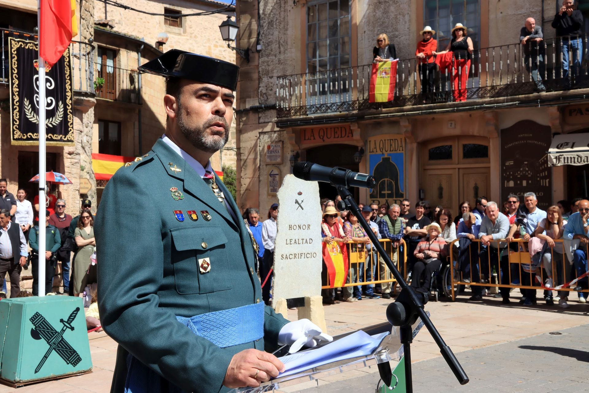 Actos de aniversario de la Guardia Civil en Sepúlveda