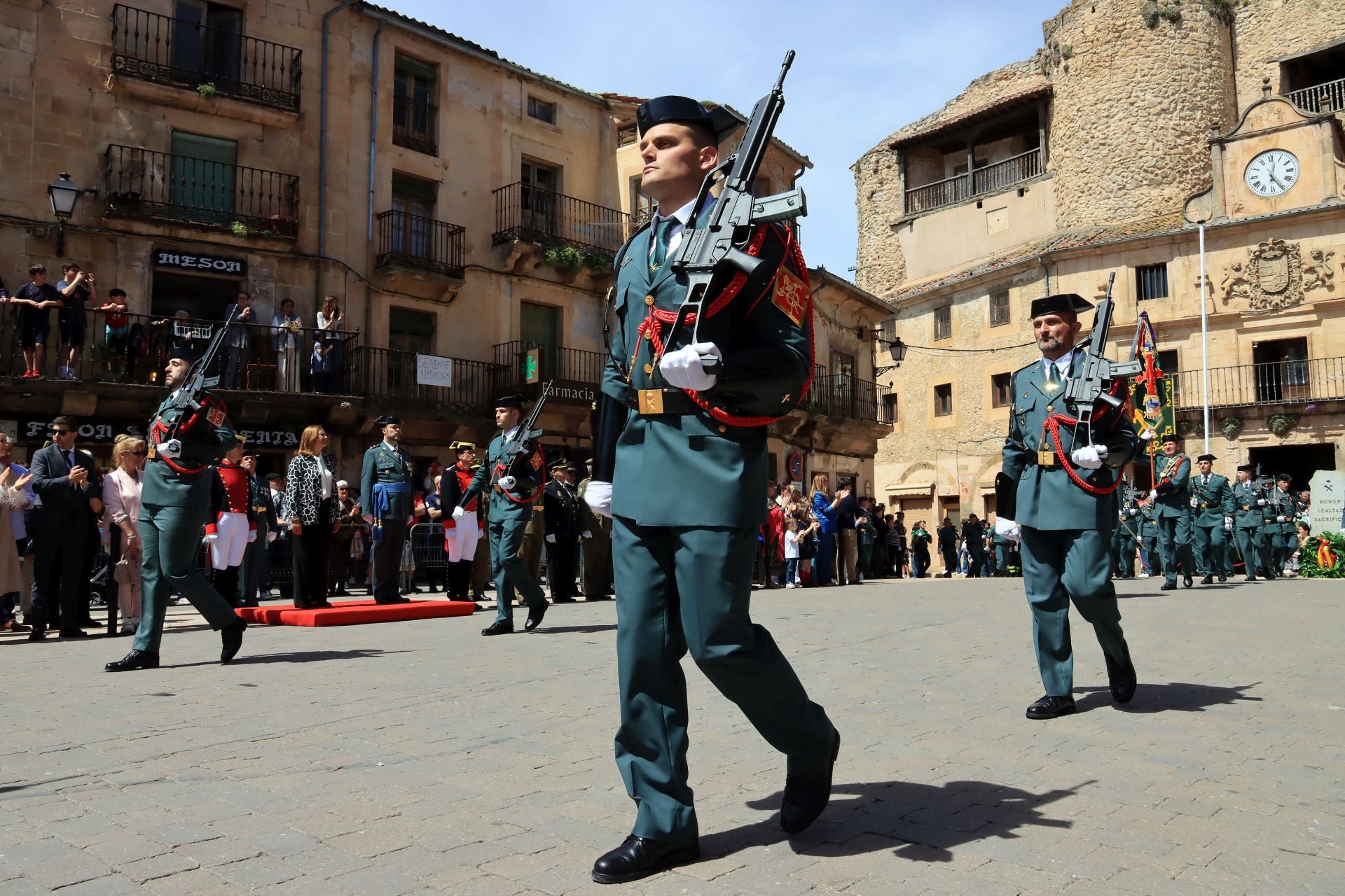 Actos de aniversario de la Guardia Civil en Sepúlveda