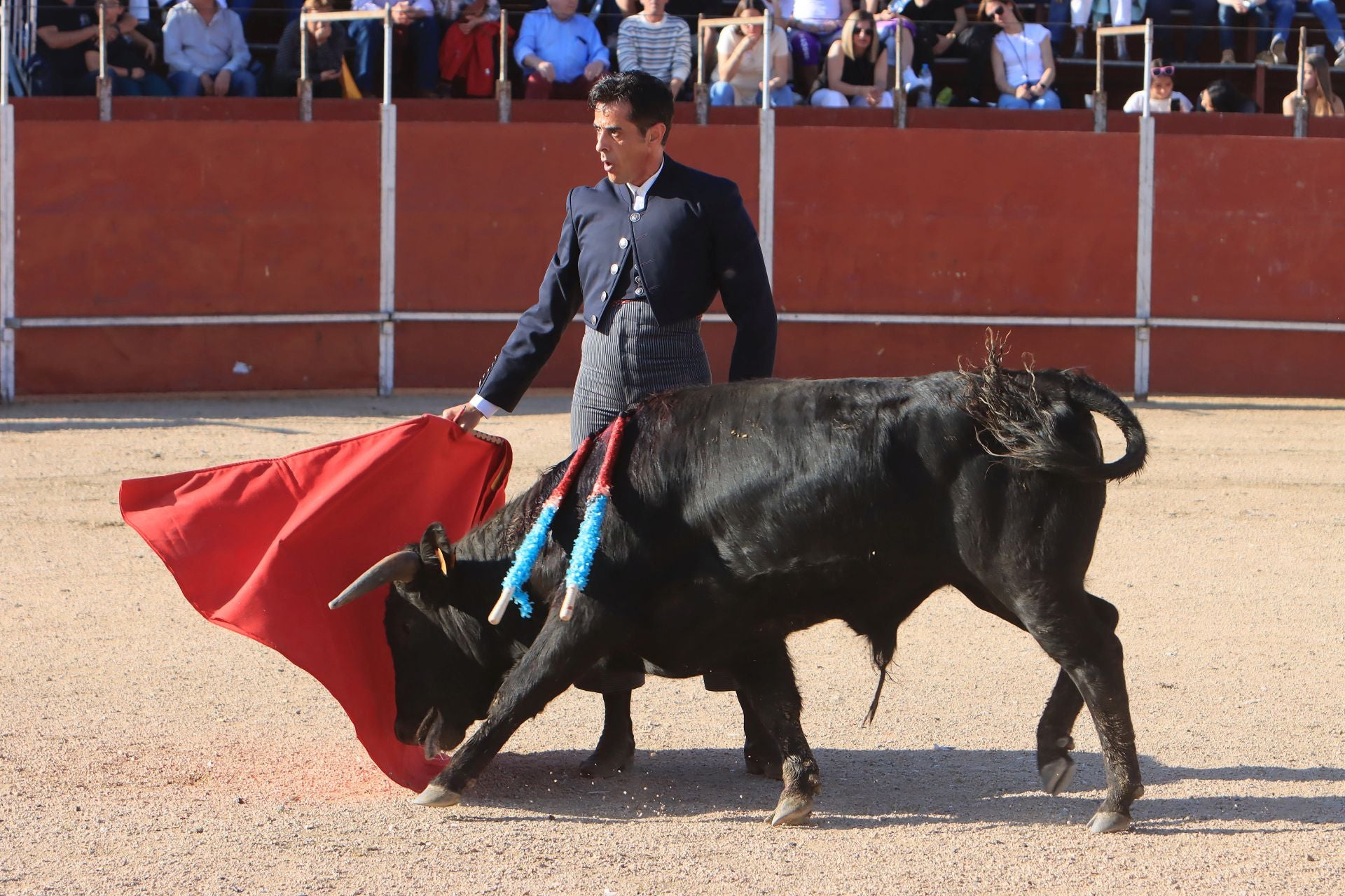 El festival taurino en La Lastrilla, en imágenes
