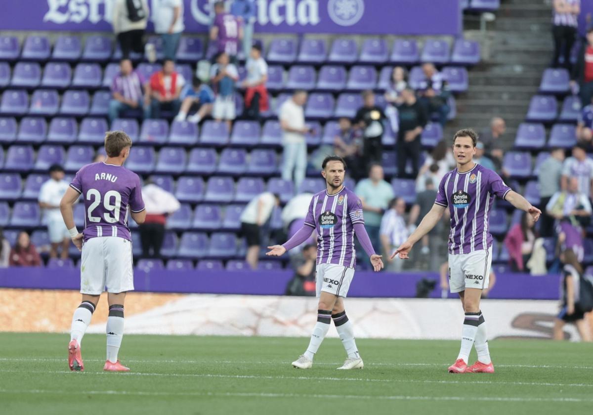 Las imágenes del partido entre el Real Valladolid y el Alavés