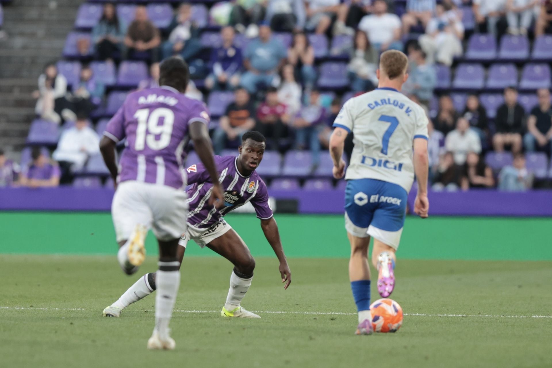 Las imágenes del partido entre el Real Valladolid y el Alavés