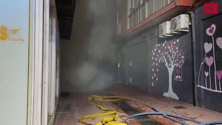 Incendio en un bloque de viviendas de Valladolid con ocho personas atendidas