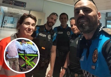 «Ella misma extrajo a la niña, le echamos una manta y pusimos al bebé en su pecho»