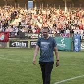 Ramsés abandona el terreno de juego llorando tras consumarse el descenso de la Segoviana.