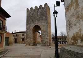 Arco de San Martín en Astudillo.