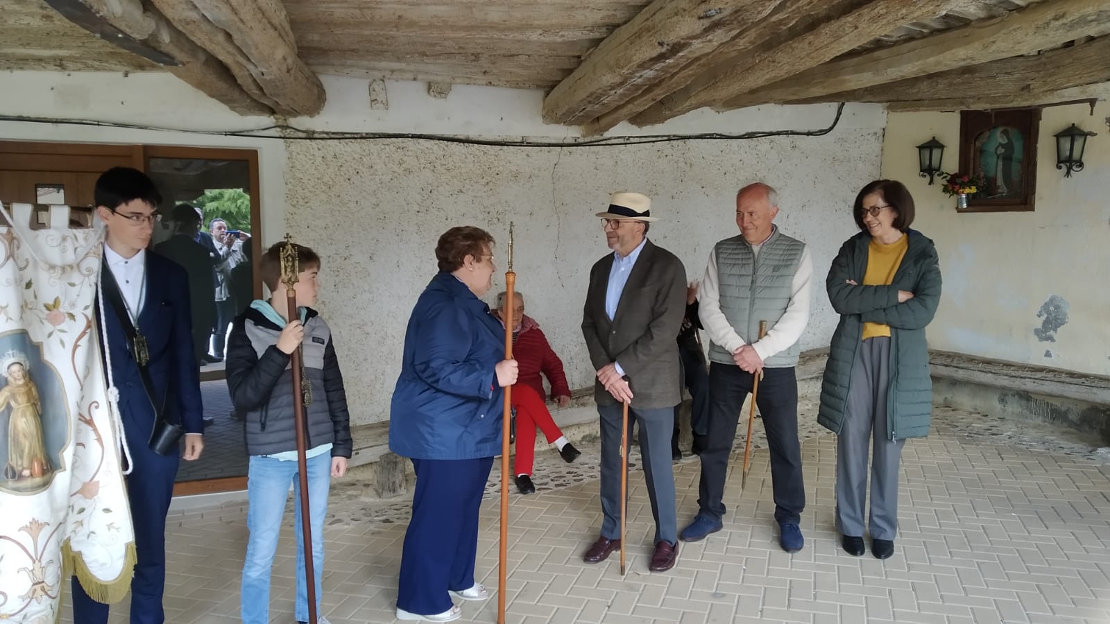 Cuenca de Campos traslada a San Bernardino a su ermita