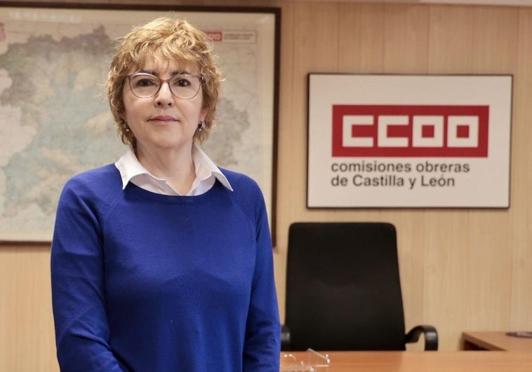 La nueva secretaria general de Comisiones Obreras en Castilla y León, Ana Fernández de los Muros.