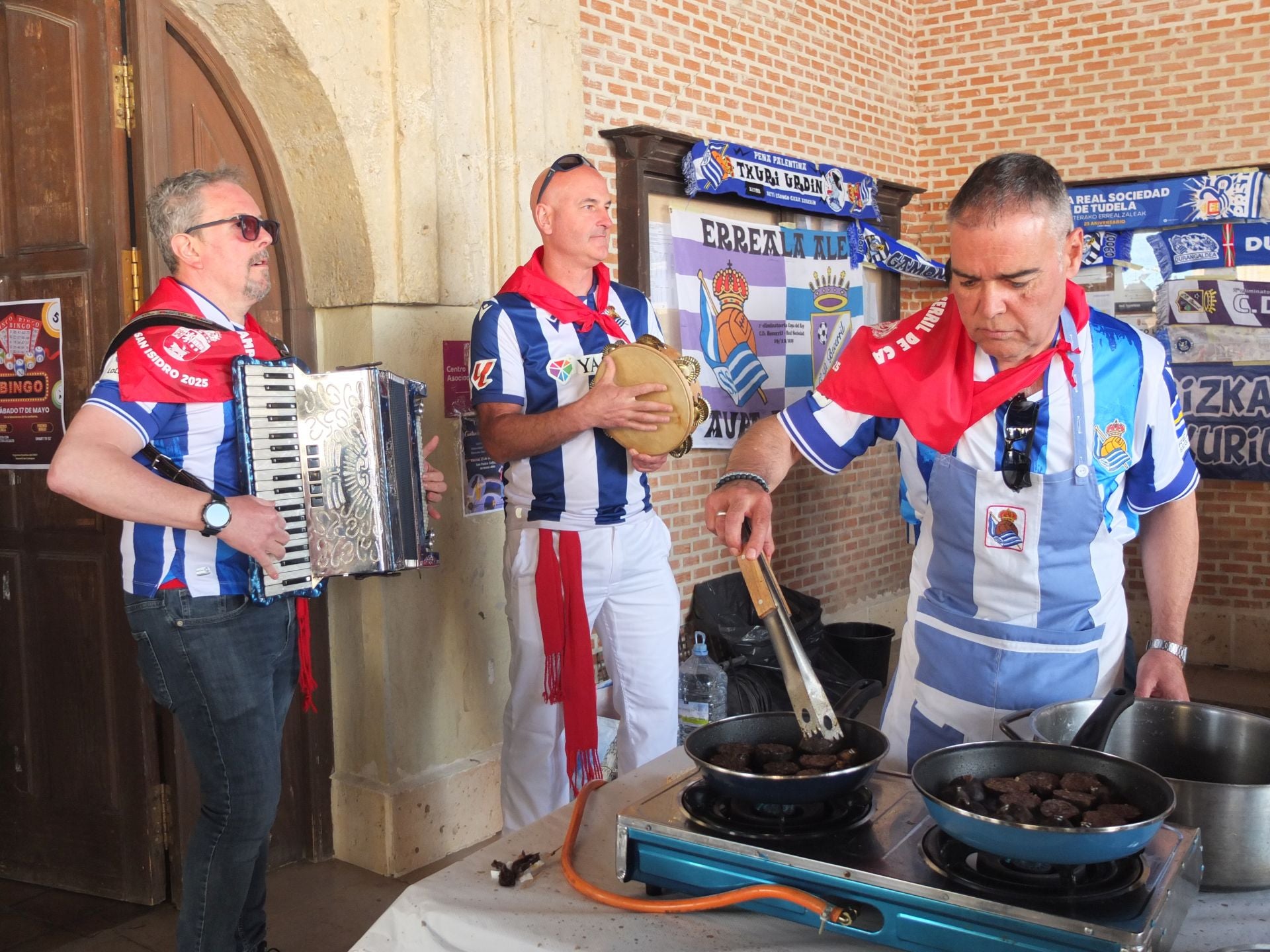 La Real Sociedad sigue unida a Becerril de Campos